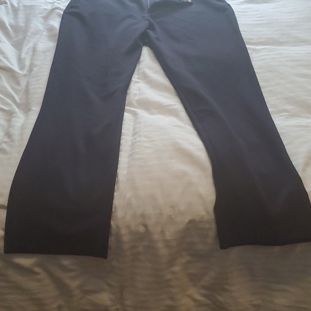 And eawy Navy blue stretch pants womans size 12
